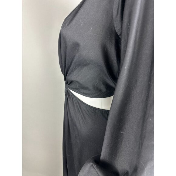 Anthropologie Geisha Designs Karolina Embroidered Cut-Out Maxi Dress Sz 16 $248 - Picture 6 of 8